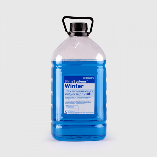 Shine Systems Winter стеклоомывающая жидкость до -10С